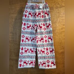 New Kids' Hanna Andersson Reindeer Pajama Pant